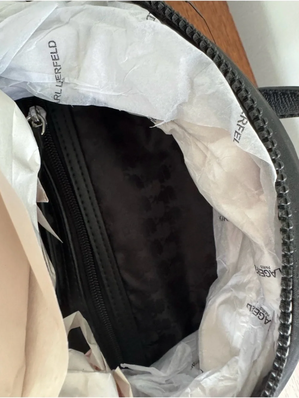 NWT Karl Lagerfeld Paris Khloe Amour Patch Backpack